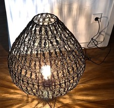 Standlampe bodenlampe schwarze gebraucht kaufen  Essen