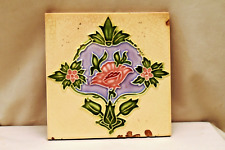 Azulejos antigos Art Nouveau cerâmica majólica saji Japão arquitetônico decorativo "A9 comprar usado  Enviando para Brazil