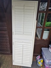 Window shutters white for sale  MANCHESTER