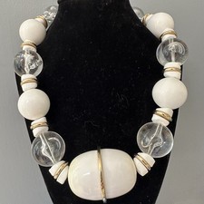 Usado, Gargantilha vintage Pierre Cardin Lucite Bead Statement difícil de encontrar comprar usado  Enviando para Brazil