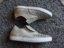Sneaker echtleder beige gebraucht kaufen  Kaiserslautern