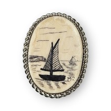 Vintage sailboat faux for sale  Clarksville