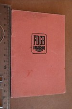 Altes fdgb mitgliedsbuch gebraucht kaufen  Westerstede