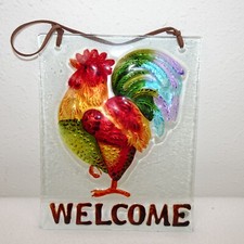Glass welcome sign for sale  Tarpon Springs