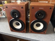 Sony bookshelf speakers for sale  DUDLEY
