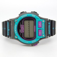 Timex Ironman Triathlon Indiglo 8 voltas relógio digital quartzo feminino nova bateria comprar usado  Enviando para Brazil