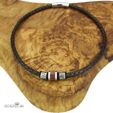 Leder kette halsband gebraucht kaufen  Prien a.Chiemsee