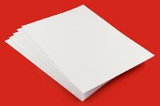A2/A3/A4/A5/A6/A7 PAPEL AUTOADESIVO BRANCO FOSCO/ETIQUETAS EM BRANCO/ETIQUETAS DE ENCOMENDAS  comprar usado  Enviando para Brazil