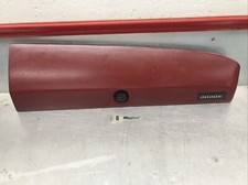79-97 DODGE RAM VAN B150 B250 B350 PORTA PORTA PORTA PORTA PORTA LUVAS SUPERIOR Vermelha Com Chave OEM, usado comprar usado  Enviando para Brazil