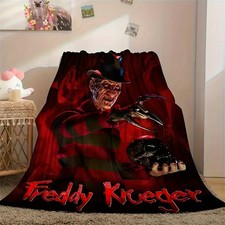 Cobertor de Halloween Freddy Krueger 60x80 comprar usado  Enviando para Brazil