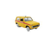 Carros infantis colecionáveis amarelos escala de emergência NIVA 1:34 modelo infantil NIVA comprar usado  Enviando para Brazil