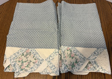 Blue curtain valances for sale  Hereford