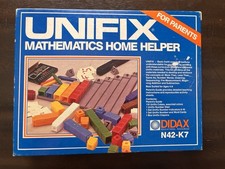 Antigo Unifix Mathematics Home Helper 110 Cubos Multicolorido Didax N42-K7 Para Pais comprar usado  Enviando para Brazil