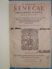 Senecae philosophi scripta d'occasion  Châtillon-en-Bazois