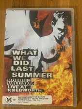 USADO- Robbie Williams-What We Did Last Summer-Live at Knebworth (DVD, 2003) comprar usado  Enviando para Brazil