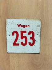 Eisenbahnschild wagen 253 gebraucht kaufen  Artern