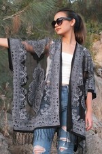 Black sheer paisley for sale  Coarsegold