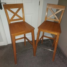 Pair solid oak for sale  CARNFORTH
