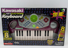 Usado, Antigo Kawasaki 25 Teclas Teclado Eletrônico 57765 Efeitos Infantis Discos de Bateria TESTADO comprar usado  Enviando para Brazil