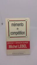 Michel lebel mémento d'occasion  Montpellier-
