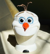 Caneca de plástico Disney On Ice Frozen Olaf the Snowman, flip top 6" comprar usado  Enviando para Brazil