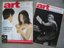 Zeitschrift art kunstmagazin gebraucht kaufen  Soest