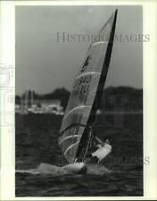 1991 Press Photo Windsurfista Brent Martin de Houston está nos EUA Equipe de vela comprar usado  Enviando para Brazil
