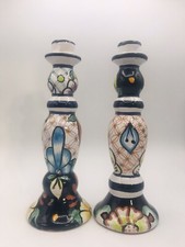 Castiçais estilo mexicano Talavera pintados à mão comprar usado  Enviando para Brazil