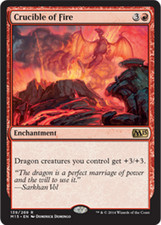 Mtg crucible fire usato  Bari