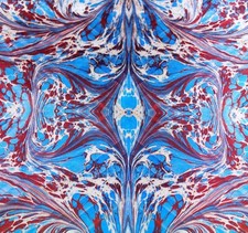 Susi Bellamy 'CALEIDOSCÓPIO FANTASIA AZUL' Veludo Pilha Média comprar usado  Enviando para Brazil