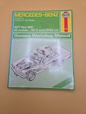 Haynes Mercedes-Benz 280 123 Series 1977-1981 manual de reparo automotivo 983 comprar usado  Enviando para Brazil