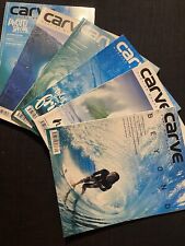 Carve surfing magazines for sale  CARMARTHEN