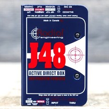 Radial Engineering J48 Single-Channel 48V Phantom Powered Active Direct Box comprar usado  Enviando para Brazil
