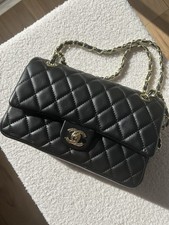Sac chanel noir d'occasion  Annemasse