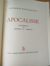 Apocalisse 1977 chirico. usato  Belluno