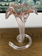 Vintage pink glass for sale  HORSHAM