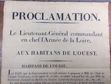 Rare affiche traité d'occasion  Tuchan