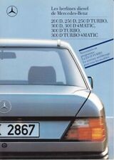 Catalogue brochure mercedes d'occasion  Palaiseau