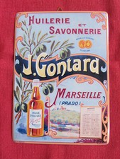 Plaque tôle lithographiée d'occasion  France