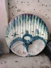 Ancienne assiette asperges d'occasion  Freneuse