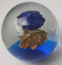Art glass paperweight for sale  SUNDERLAND