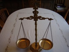 Antique brass balance for sale  DUNMOW