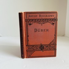 Antique 1878 HC Book "Artist Biography Durer" 4 1/2" x 6" Art History segunda mano  Embacar hacia Mexico