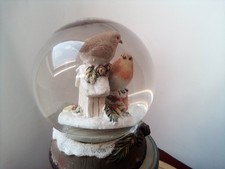 Snow globe robins for sale  TORQUAY