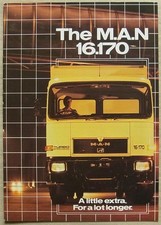 Folheto de vendas de chassi rígido MAN VW 16.170 VEÍCULO COMERCIAL c1985 comprar usado Folheto de vendas de chassi rígido MAN VW 16.170 VEÍCULO COMERCIAL c1985 comprar usado  Enviando para Brazil