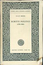 Scritti politici 1798 usato  Italia