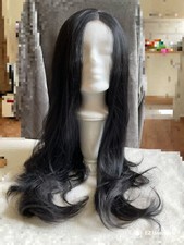 Schwarze lacefront wig gebraucht kaufen  Remscheid