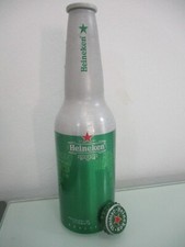 Heineken Beer: uma garrafa de alumínio vazia de 330 ml, edição limitada, Israel. comprar usado  Enviando para Brazil