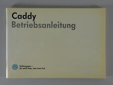 Betriebsanleitung caddy typ gebraucht kaufen  Jever