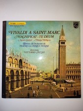 Vinyle vivaldi magnificat d'occasion  Tilly-sur-Seulles